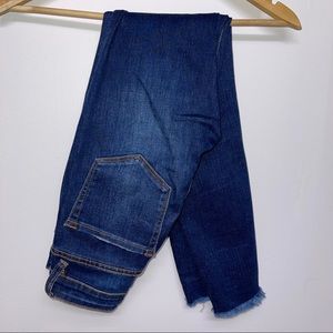 Nature High Rise Dark Blue Denim Jeans size 0